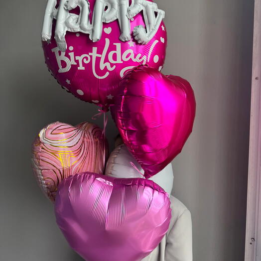 HAPPY BIRTHDAY BALLOONS SET