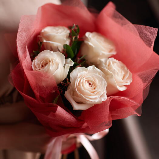 Bouquet AMALIA com rosas