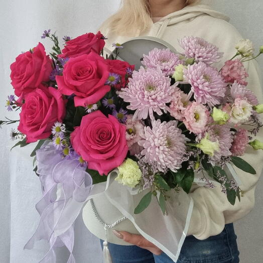 🌸 Румяная   Ягодная Элегантная Коробка