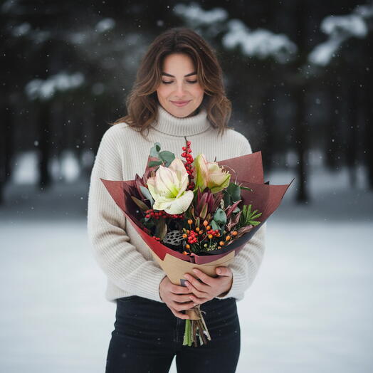 The Bouquet "Amaryllis"