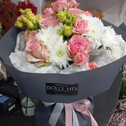 Colorful mixed bouquet