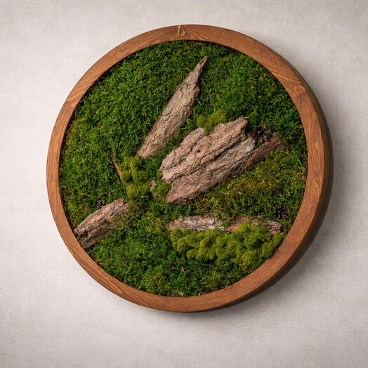 Moss Artwork Lilaste where nature meets art