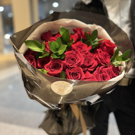 The Art of Giving Roses Bouquet / l art d offrir un bouquet de roses / Bouquet " L'arte di dare rose»