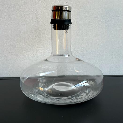 WINE BREATHER CARAFE DELUXE STEEL by Norm Architects