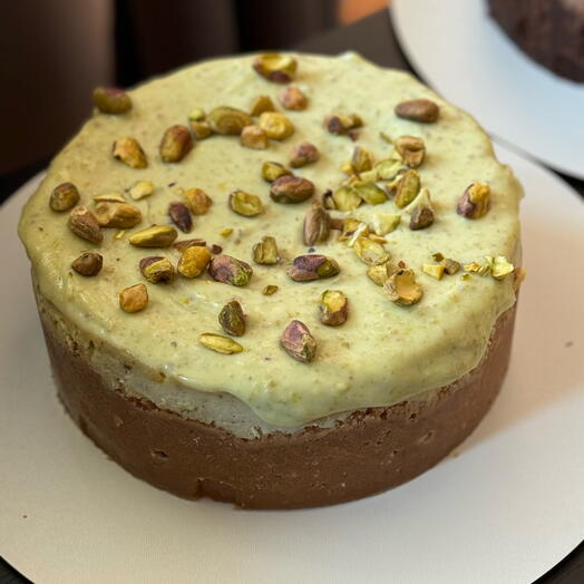 Cheesecake à la pistache