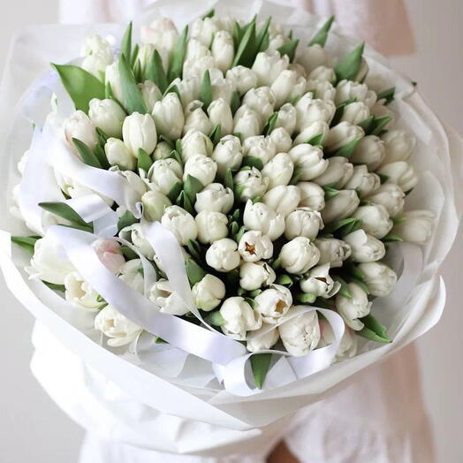 Букет Белоснежная нежность