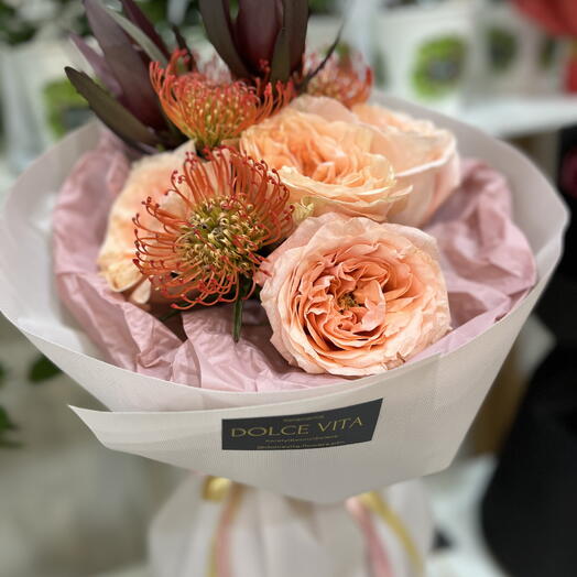 Buket Pembe - turuncu