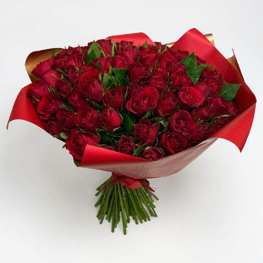 101 Red roses 60 cm