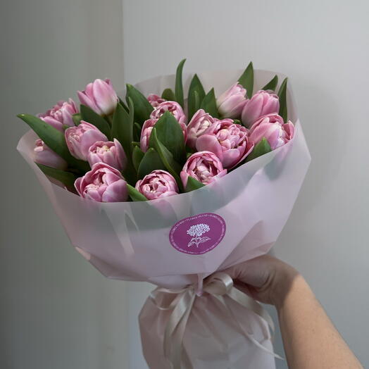 Pink tulips