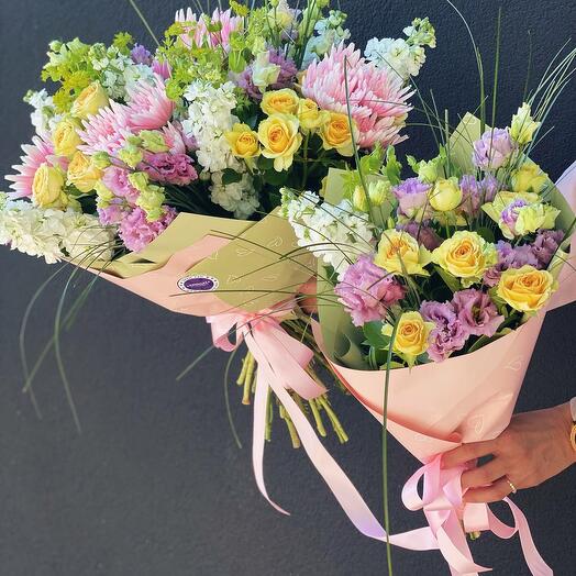 Bouquet for mother and child