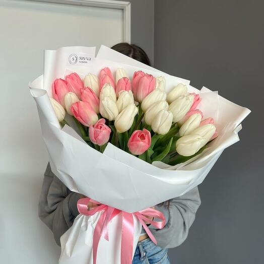 Bouquet di tulipani Mix 35 pz