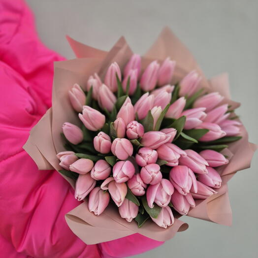 Bukiet „Rożowe Tulipany