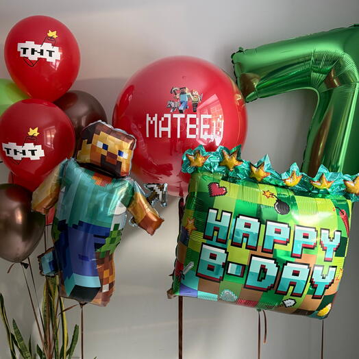 Minecraft Happy Birthday