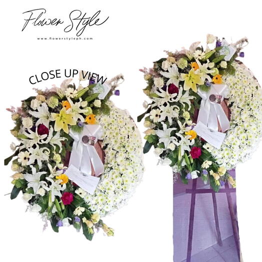 Graceful Sympathy Wreath