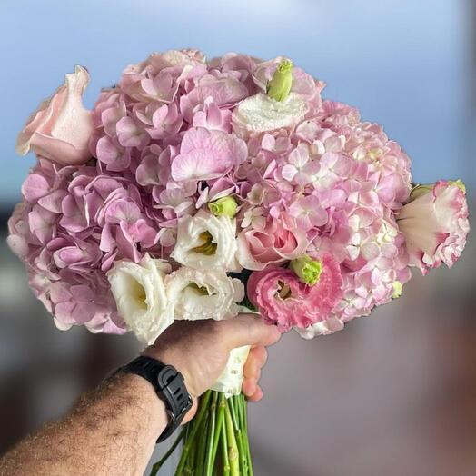 Pink Mix with Hydrangeas