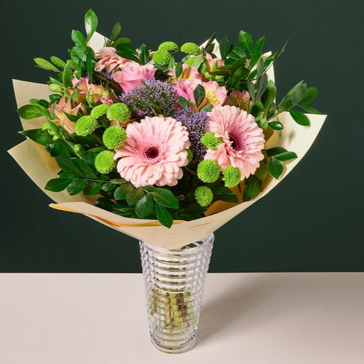 זר מיקס ורוד