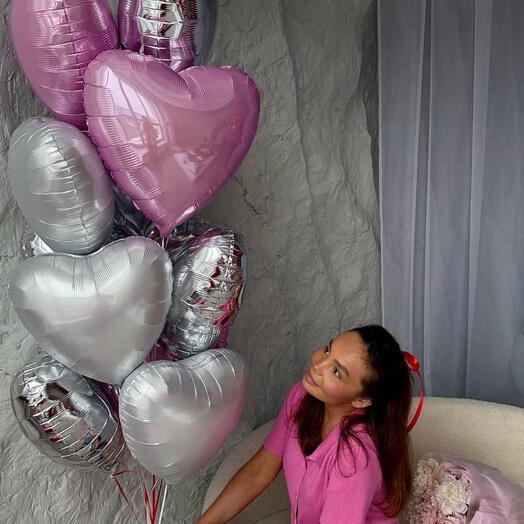 Bouquet of 11 Hearts