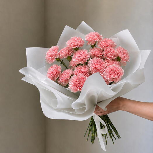 Pink Carnation Bouquet